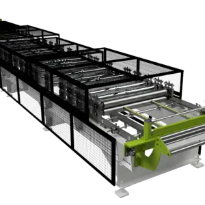 Виробнича лінія для формування профілів і панелей з листового металу CIDAN rollformer WIDE