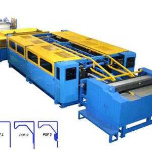 Автоматична лінія для виробництва прямокутних повітропроводів Wammes Fully automated machine system