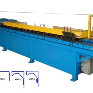 Профілювальний верстат для прямокутних повітроводів з інтегрованим фланцем Wammes Rollformer