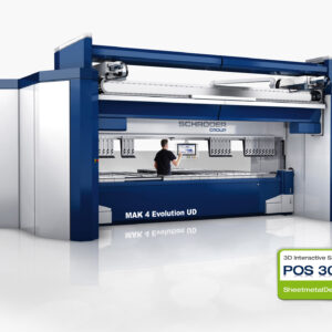 Electromechanical Folding Machine Schröder MAK 4 Evolution UD 3200×6.0