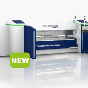 Electromechanical Folding Machine Schröder PowerBend Professional 3200×3.0